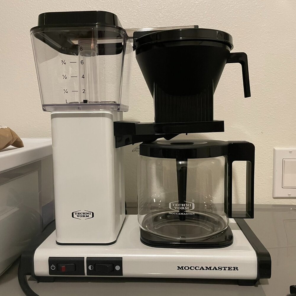 Technivorm Moccamaster 10-Cup Coffee Maker, Off White